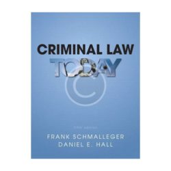 Criminal Law Today